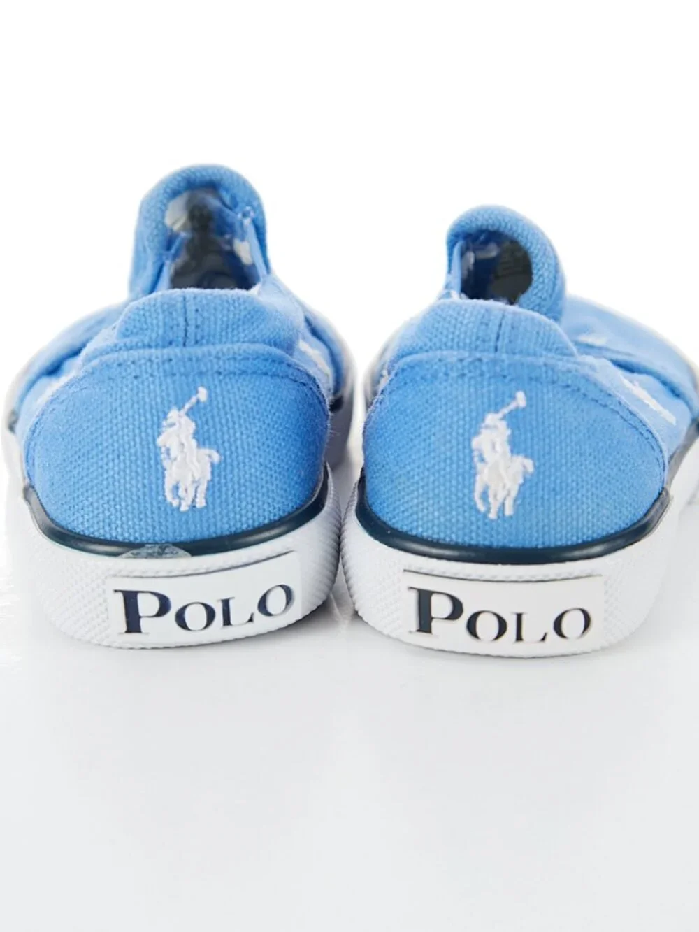 Polo Ralph Lauren Boy's Bal Harbour Repeat Slip On Sneakers Size 4